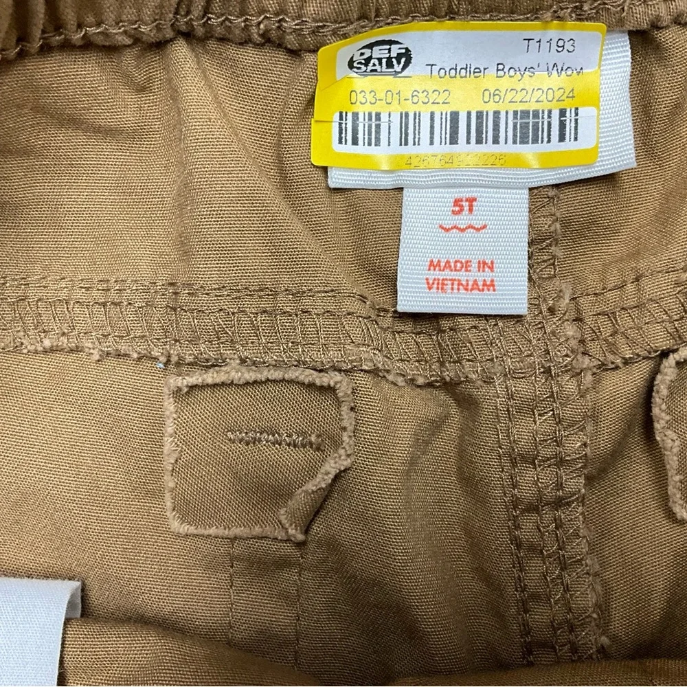 Tan Jogger Pants -Kids 5T